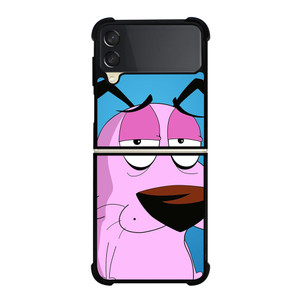 COURAGE THE COWARDLY DOGS CARTOON Samsung Galaxy Z Flip 3 Case Cover COURAGE THE COWARDLY DOGS CARTOON Samsung Galaxy Z Flip 3 Case Cover