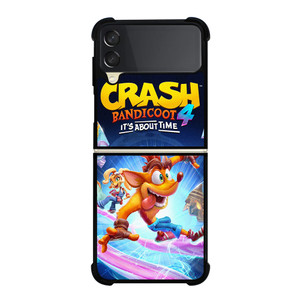 CRASH BANDICOOT 4 Samsung Galaxy Z Flip 3 Case Cover CRASH BANDICOOT 4 Samsung Galaxy Z Flip 3 Case Cover