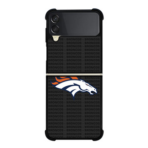 DENVER BRONCOS FOOTBALL TEXT Samsung Galaxy Z Flip 3 Case Cover