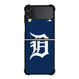 DETROIT TIGERS MLB LOGO Samsung Galaxy Z Flip 3 Case Cover DETROIT TIGERS MLB LOGO Samsung Galaxy Z Flip 3 Case Cover