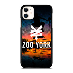 ZOO YORK SKATEBOARD SUNSET SKY iPhone 11 Case Cover ZOO YORK SKATEBOARD SUNSET SKY iPhone 11 Case Cover