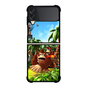 DONKEY KONG NINTENDO GAMES Samsung Galaxy Z Flip 3 Case Cover DONKEY KONG NINTENDO GAMES Samsung Galaxy Z Flip 3 Case Cover