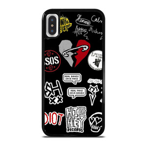 5 SECONDS OF SUMMER BAND COLLAGE iPhone X / XS Case Cover