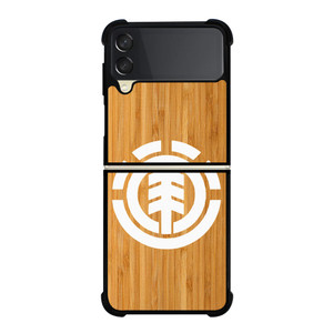 ELEMENT SKATEBOARD WOODEN LOGO Samsung Galaxy Z Flip 3 Case Cover ELEMENT SKATEBOARD WOODEN LOGO Samsung Galaxy Z Flip 3 Case Cover