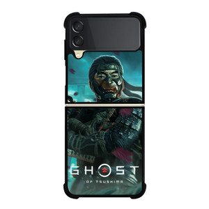 GHOST OF TSUSHIMA JIN SAKAI 2 Samsung Galaxy Z Flip 3 Case Cover GHOST OF TSUSHIMA JIN SAKAI 2 Samsung Galaxy Z Flip 3 Case Cover
