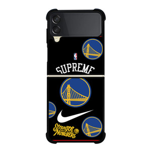 GOLDEN STATE WARRIORS NBA X SUPREME NIKE Samsung Galaxy Z Flip 3 Case Cover GOLDEN STATE WARRIORS NBA X SUPREME NIKE Samsung Galaxy Z Flip 3 Case Cover