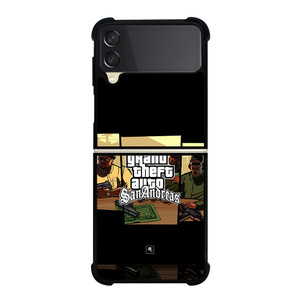 GTA GRAND THEFT AUTO SAN ANDREAS BIG SMOKE Samsung Galaxy Z Flip 3 Case Cover