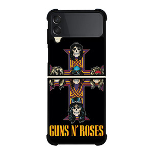 GUNS N ROSES ROCK BAND CROSS Samsung Galaxy Z Flip 3 Case Cover