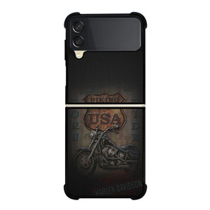 HARLEY DAVIDSON BIKERS Samsung Galaxy Z Flip 3 Case Cover HARLEY DAVIDSON BIKERS Samsung Galaxy Z Flip 3 Case Cover