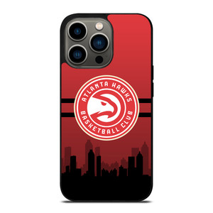 ATLANTA HAWKS NBA SKYLINE iPhone 13 Pro Case Cover
