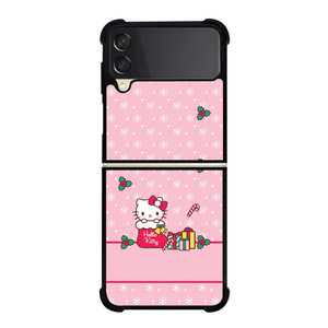 HELLO KITTY DISNEY CHRISTMAS Samsung Galaxy Z Flip 3 Case Cover HELLO KITTY DISNEY CHRISTMAS Samsung Galaxy Z Flip 3 Case Cover