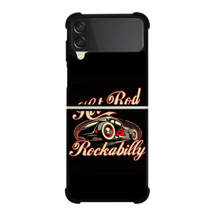 HOT ROD ROCKABILLY Samsung Galaxy Z Flip 3 Case Cover HOT ROD ROCKABILLY Samsung Galaxy Z Flip 3 Case Cover