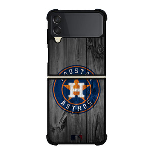 HOUSTON ASTROS BASEBALL MLB WOOD LOGO Samsung Galaxy Z Flip 3 Case Cover HOUSTON ASTROS BASEBALL MLB WOOD LOGO Samsung Galaxy Z Flip 3 Case Cover