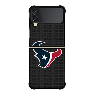 HOUSTON TEXANS FOOTBALL TEXT Samsung Galaxy Z Flip 3 Case Cover HOUSTON TEXANS FOOTBALL TEXT Samsung Galaxy Z Flip 3 Case Cover