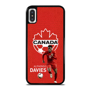 ALPHONSO DAVIES CANADA MENS SOCCER NATIONAL TEAM iPhone X / XS Case Cover ALPHONSO DAVIES CANADA MENS SOCCER NATIONAL TEAM iPhone X / XS Case Cover