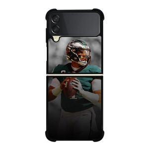 JALEN HURTS PHILADELPHIA EAGLES NFL Samsung Galaxy Z Flip 3 Case Cover JALEN HURTS PHILADELPHIA EAGLES NFL Samsung Galaxy Z Flip 3 Case Cover