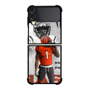 JAMARR CHASE CINCINNATI BENGALS NFL FOOTBALL Samsung Galaxy Z Flip 3 Case Cover JAMARR CHASE CINCINNATI BENGALS NFL FOOTBALL Samsung Galaxy Z Flip 3 Case Cover