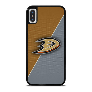 ANAHEIM DUCKS NHL HOCKEY LOGO iPhone X / XS Case Cover ANAHEIM DUCKS NHL HOCKEY LOGO iPhone X / XS Case Cover