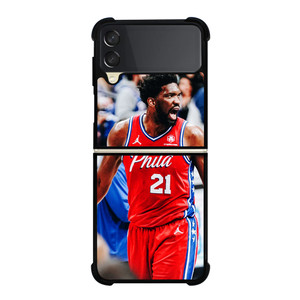 JOEL EMBIID PHILADELPHIA SIXERS 3 Samsung Galaxy Z Flip 3 Case Cover JOEL EMBIID PHILADELPHIA SIXERS 3 Samsung Galaxy Z Flip 3 Case Cover