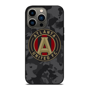 ATLANTA UNITED FC MLS BLACK CAMO iPhone 13 Pro Case Cover