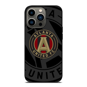ATLANTA UNITED FC MLS BLACK iPhone 13 Pro Case Cover