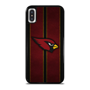 ARIZONA CARDINALS NFL METAL STRIPE iPhone X / XS Case Cover