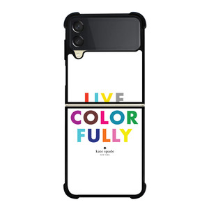 KATE SPADE LIVE COLOR FULLY Samsung Galaxy Z Flip 3 Case Cover