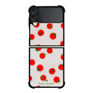 KATE SPADE NEW YORK TOMATOES Samsung Galaxy Z Flip 3 Case Cover KATE SPADE NEW YORK TOMATOES Samsung Galaxy Z Flip 3 Case Cover