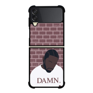 KENDRICK LAMAR DAMN CARTOON Samsung Galaxy Z Flip 3 Case Cover KENDRICK LAMAR DAMN CARTOON Samsung Galaxy Z Flip 3 Case Cover