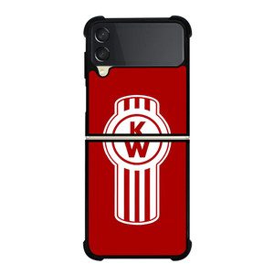 KENWORTH TRUCK RED LOGO Samsung Galaxy Z Flip 3 Case Cover