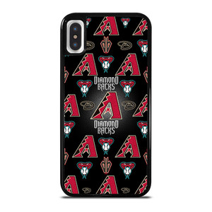ARIZONA DIAMONDBACKS MLB BASEBALL PATTERN iPhone X / XS Case Cover