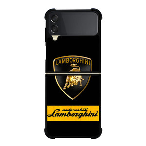 LAMBORGHINI AUTOMOBILI Samsung Galaxy Z Flip 3 Case Cover LAMBORGHINI AUTOMOBILI Samsung Galaxy Z Flip 3 Case Cover