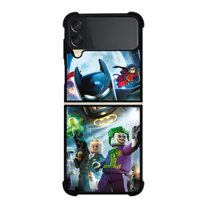LEGO DC COMICS SUPER HEROES Samsung Galaxy Z Flip 3 Case Cover LEGO DC COMICS SUPER HEROES Samsung Galaxy Z Flip 3 Case Cover