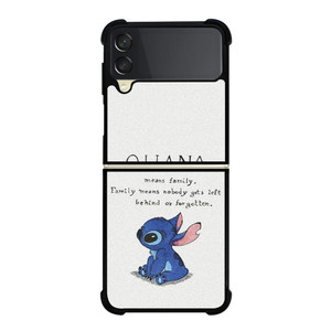 LILO AND STITCH OHANA Samsung Galaxy Z Flip 3 Case Cover LILO AND STITCH OHANA Samsung Galaxy Z Flip 3 Case Cover