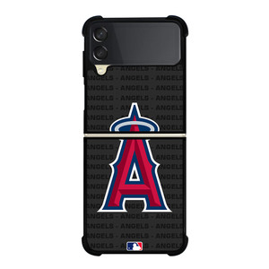 LOS ANGELES ANGELS BASEBALL BLACK Samsung Galaxy Z Flip 3 Case Cover