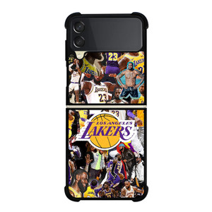 LOS ANGELES LAKERS LEBRON JAMES NBA BASKETBALL Samsung Galaxy Z Flip 3 Case Cover