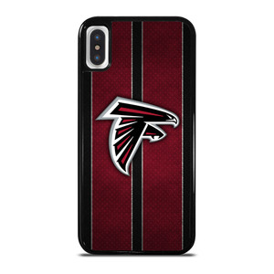 ATLANTA FALCONS NFL METAL STRIPE iPhone X / XS Case Cover