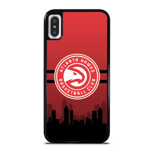 ATLANTA HAWKS NBA SKYLINE iPhone X / XS Case Cover