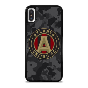 ATLANTA UNITED FC MLS BLACK CAMO iPhone X / XS Case Cover