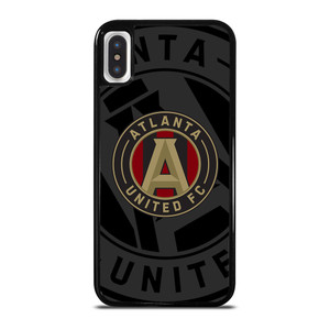 ATLANTA UNITED FC MLS BLACK iPhone X / XS Case Cover