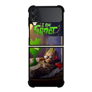 MARVEL I AM GROOT Samsung Galaxy Z Flip 3 Case Cover