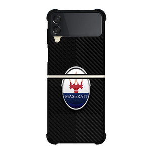 MASERATI LOGO CARBON FIBER Samsung Galaxy Z Flip 3 Case Cover MASERATI LOGO CARBON FIBER Samsung Galaxy Z Flip 3 Case Cover