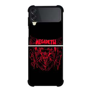 MEGADETH METAL BAND LOGO Samsung Galaxy Z Flip 3 Case Cover