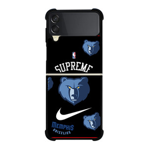 MEMPHIS GRIZZLIES NBA X SUPREME NIKE Samsung Galaxy Z Flip 3 Case Cover