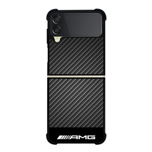 MERCEDES BENZ AMG CARBON Samsung Galaxy Z Flip 3 Case Cover MERCEDES BENZ AMG CARBON Samsung Galaxy Z Flip 3 Case Cover
