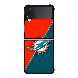 MIAMI DOLPHINS NFL FOOTBALL LOGO Samsung Galaxy Z Flip 3 Case Cover
