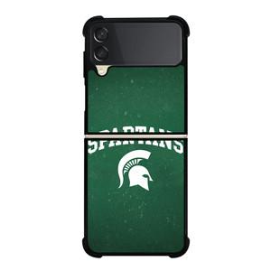 MICHIGAN STATE SPARTANS LOGO Samsung Galaxy Z Flip 3 Case Cover MICHIGAN STATE SPARTANS LOGO Samsung Galaxy Z Flip 3 Case Cover