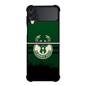 MILWAUKEE BUCKS NBA SKYLINE Samsung Galaxy Z Flip 3 Case Cover