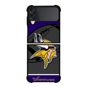 MINNESOTA VIKINGS NFL TEAM Samsung Galaxy Z Flip 3 Case Cover MINNESOTA VIKINGS NFL TEAM Samsung Galaxy Z Flip 3 Case Cover
