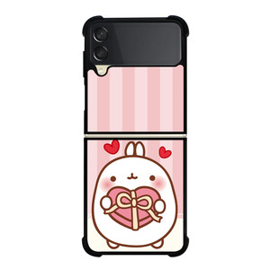 MOLANG RABBIT CARTOON 2 Samsung Galaxy Z Flip 3 Case Cover